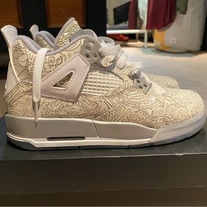 AIR JORDAN 4 RETRO LASER SIZE 4Y